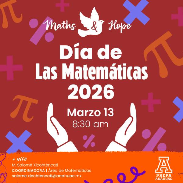 Dia de las Matemáticas 2026: Maths and Hope