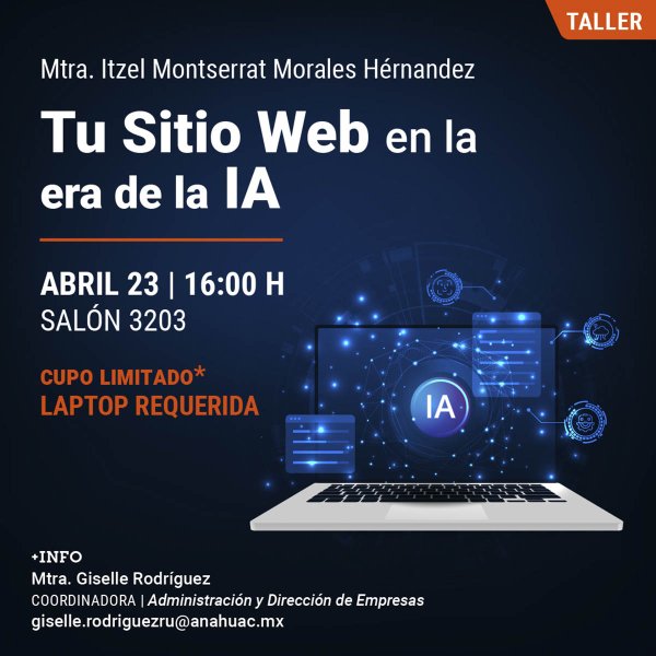 Taller: Tu Sitio Web en la Era de la IA