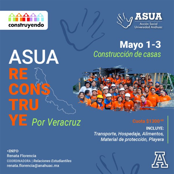 Asua Reconstruye por Veracruz