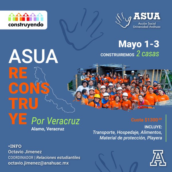 Asua Reconstruye por Veracruz