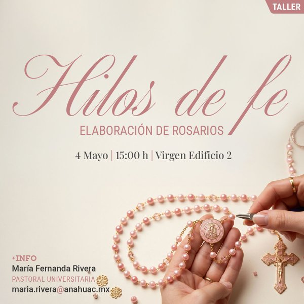 Hilos de Fe: Elaboración de Rosarios