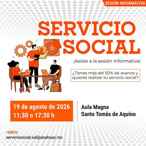 Servicio Social: Convocatoria para Alumnos