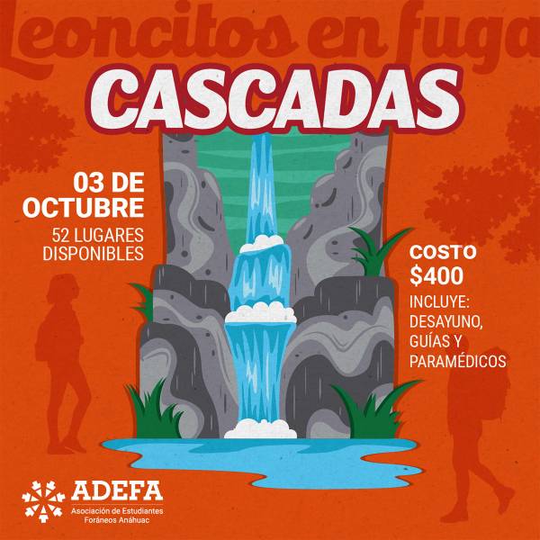 Leoncitos en Fuga: Cascadas