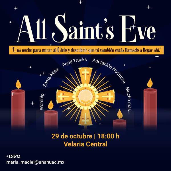 Save the Date: All Saints Eve