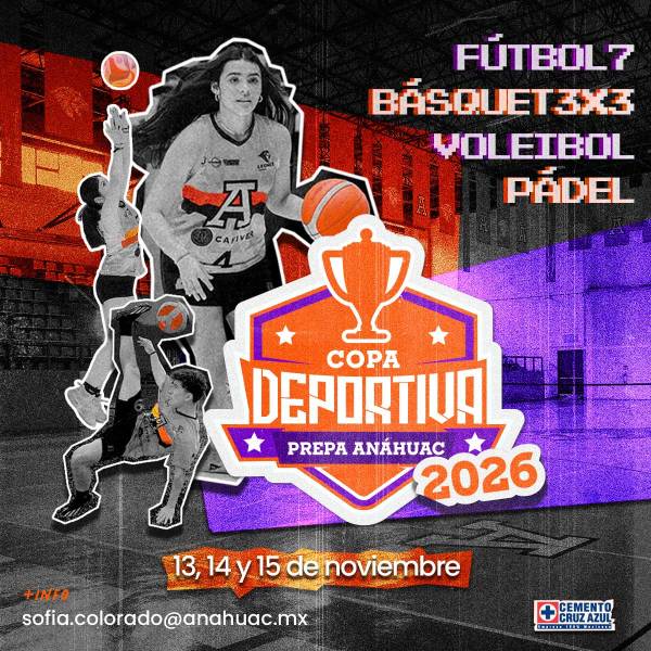 Copa Deportiva Prepa Anáhuac 2026