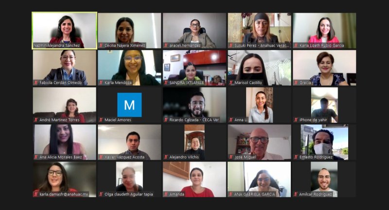 Ver en pantalla completa 1 / 1 - Clausura Virtual de Cinco Diplomados