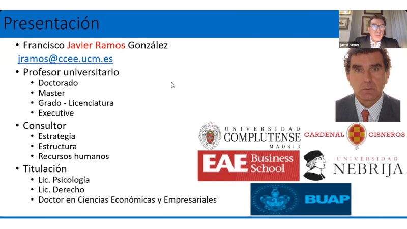 Ver en pantalla completa 1 / 1 - Conferencia Magistral Impartida por el Dr Javier Ramos