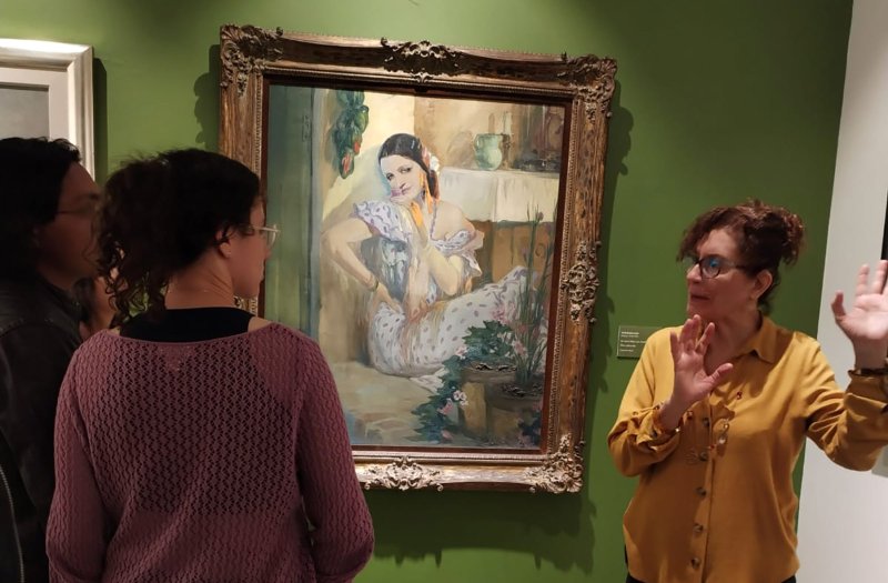 Visita Académica a la Galería Alba de la Canal 1 / 6 - Visita Académica a la Galería Alba de la Canal