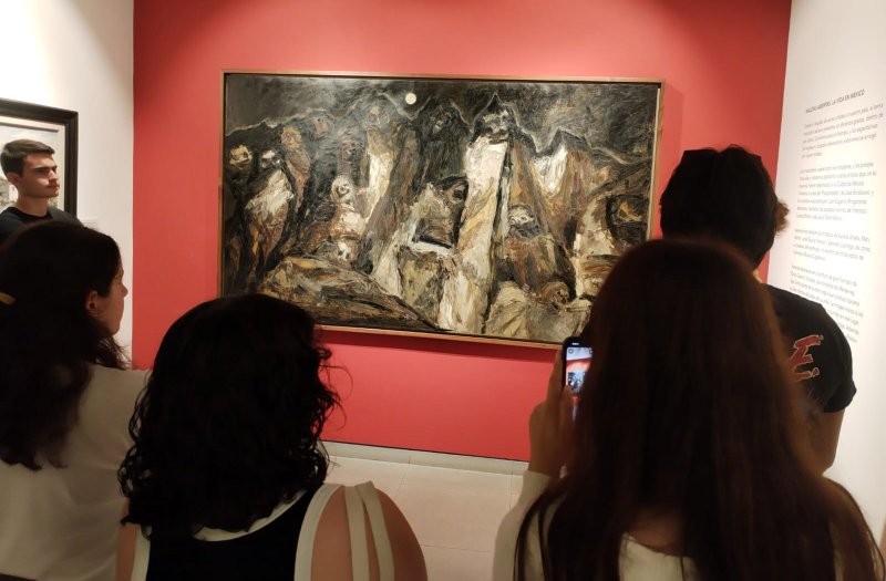 Visita Académica a la Galería Alba de la Canal 4 / 6 - Visita Académica a la Galería Alba de la Canal