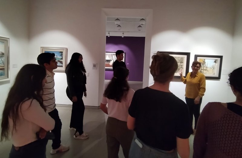 Visita Académica a la Galería Alba de la Canal 6 / 6 - Visita Académica a la Galería Alba de la Canal