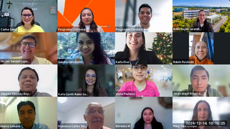 Ver en pantalla completa 1 / 1 - Clausura Virtual de los Diplomados en Inglés Ejecutivo y Seguridad Hospitalaria