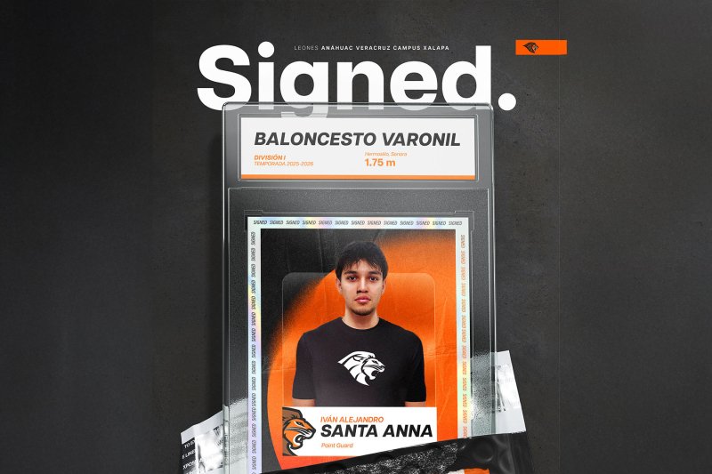 Ver en pantalla completa 1 / 1 - Iván Santa Anna, Nuevo Jugador de Leones Anáhuac Veracruz