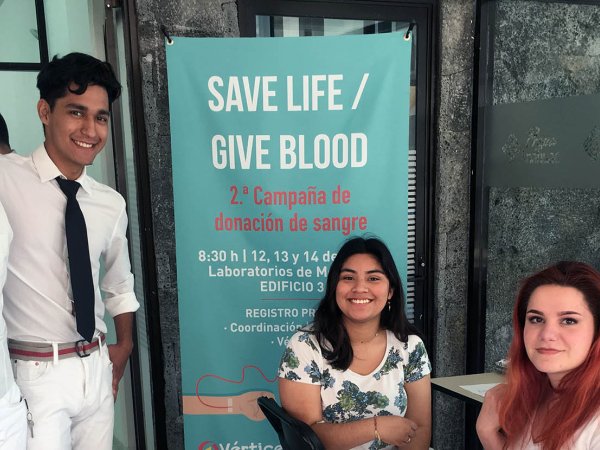 Segunda Campaña de Donación de Sangre SAVE LIFE / GIVE BLOOD