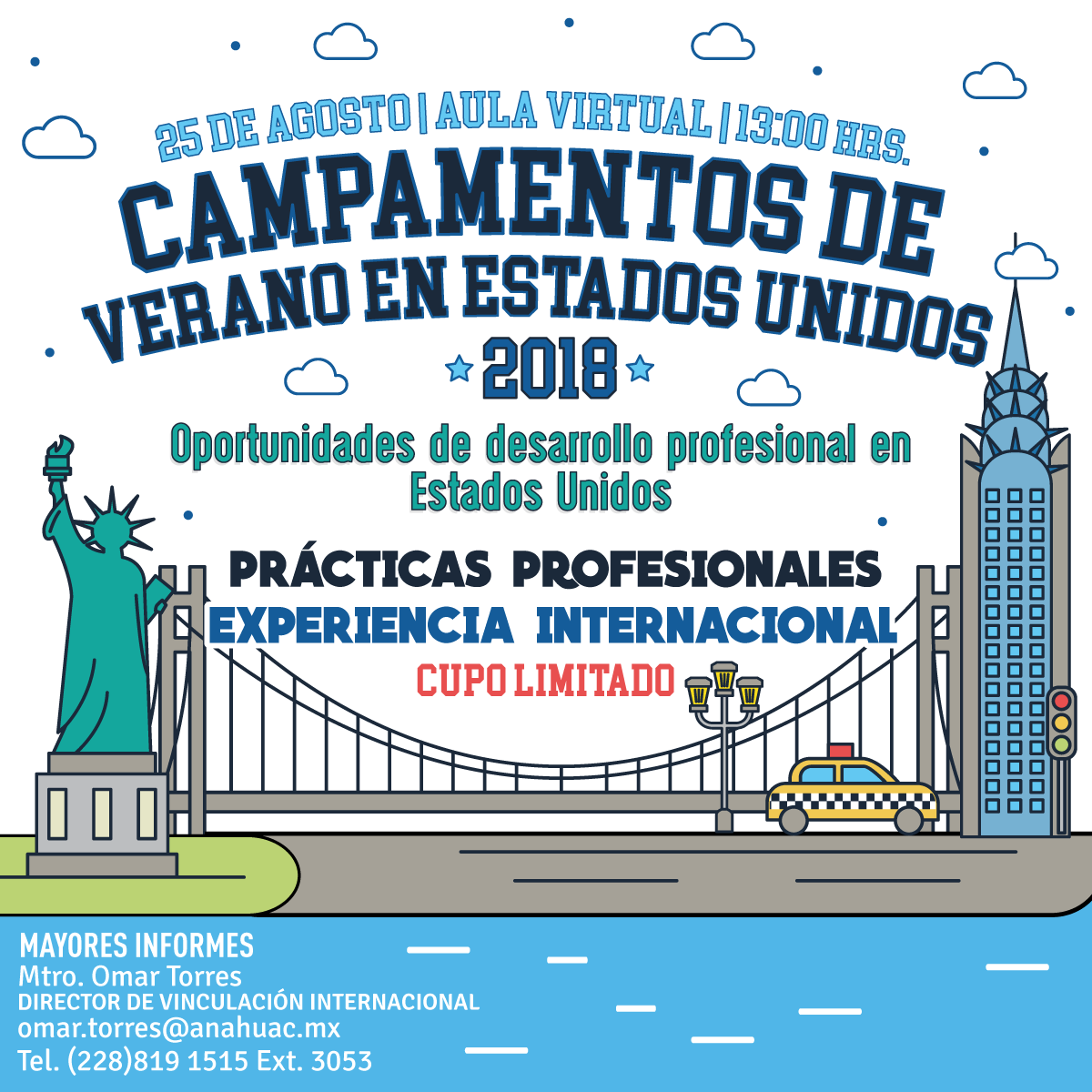 Campamentos De Verano 2018 En Estados Unidos Universidad Anáhuac Xalapa